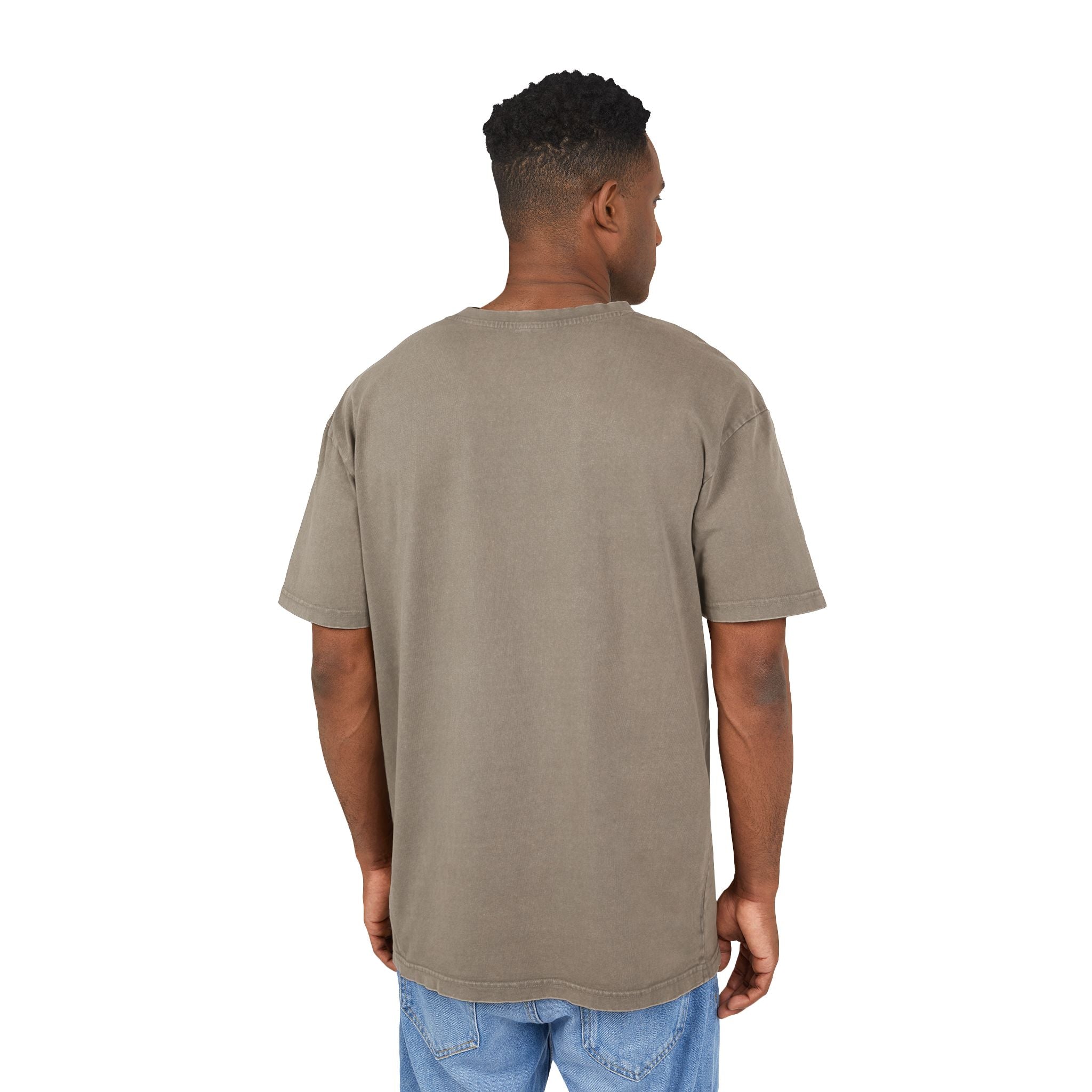 Men's Acid Washed Oversize Tee - Vintage Style