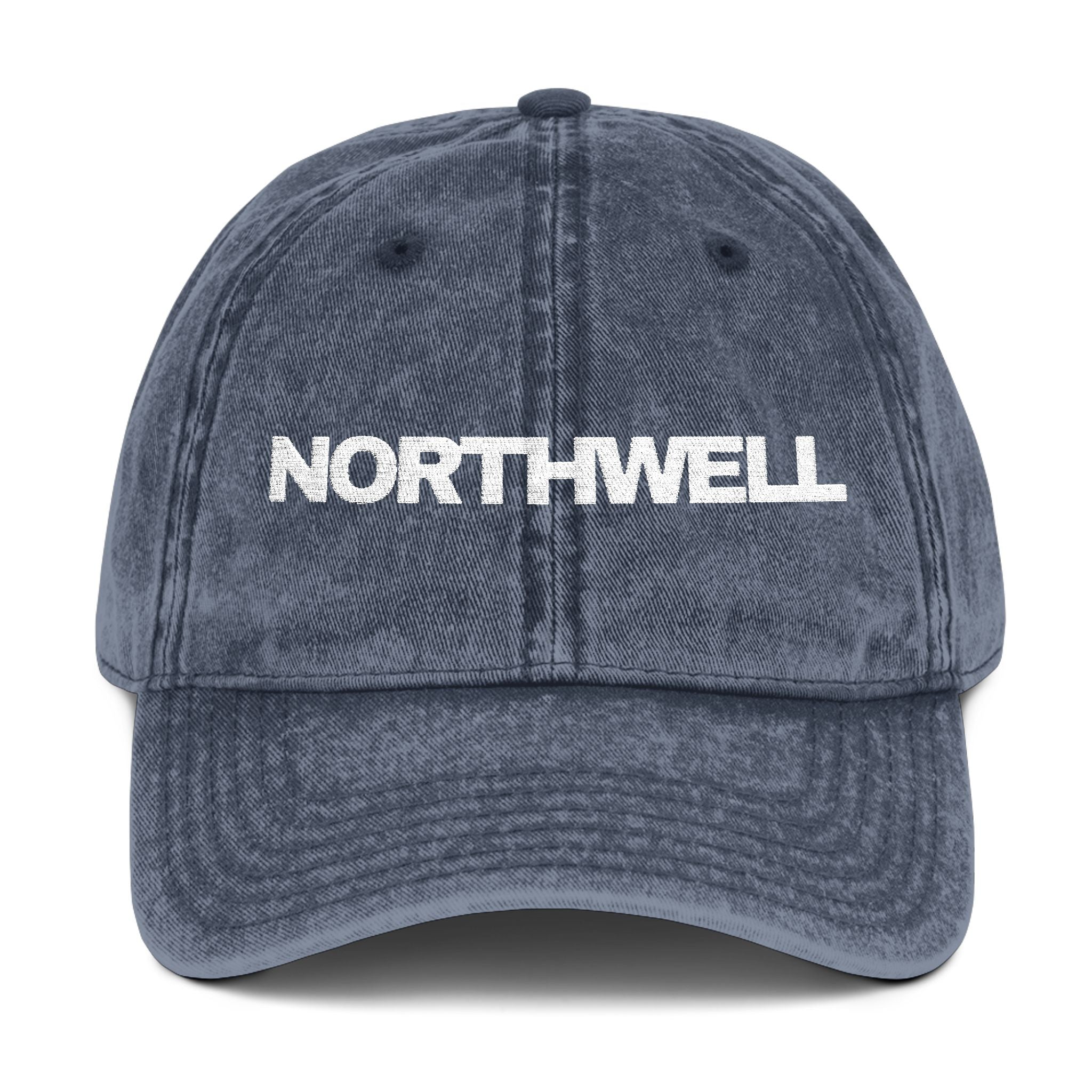 Vintage Cap - "NORTHWELL" Embroidered