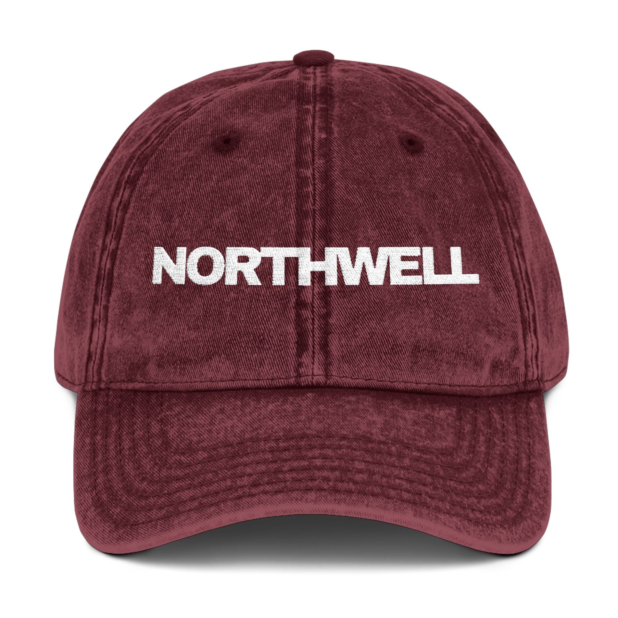 Vintage Cap - "NORTHWELL" Embroidered