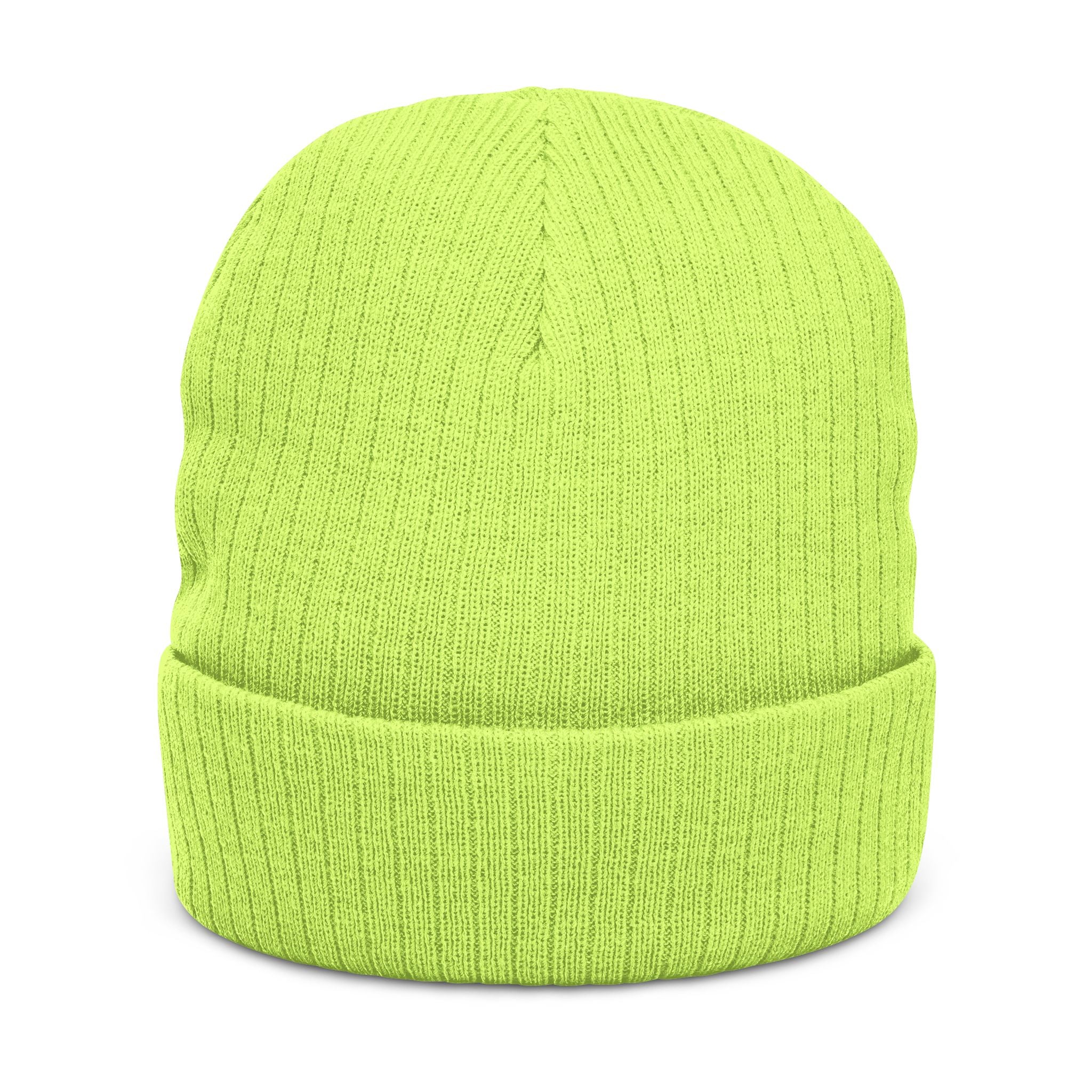 Knit Beanie - "NORTHWELL" Embroidered