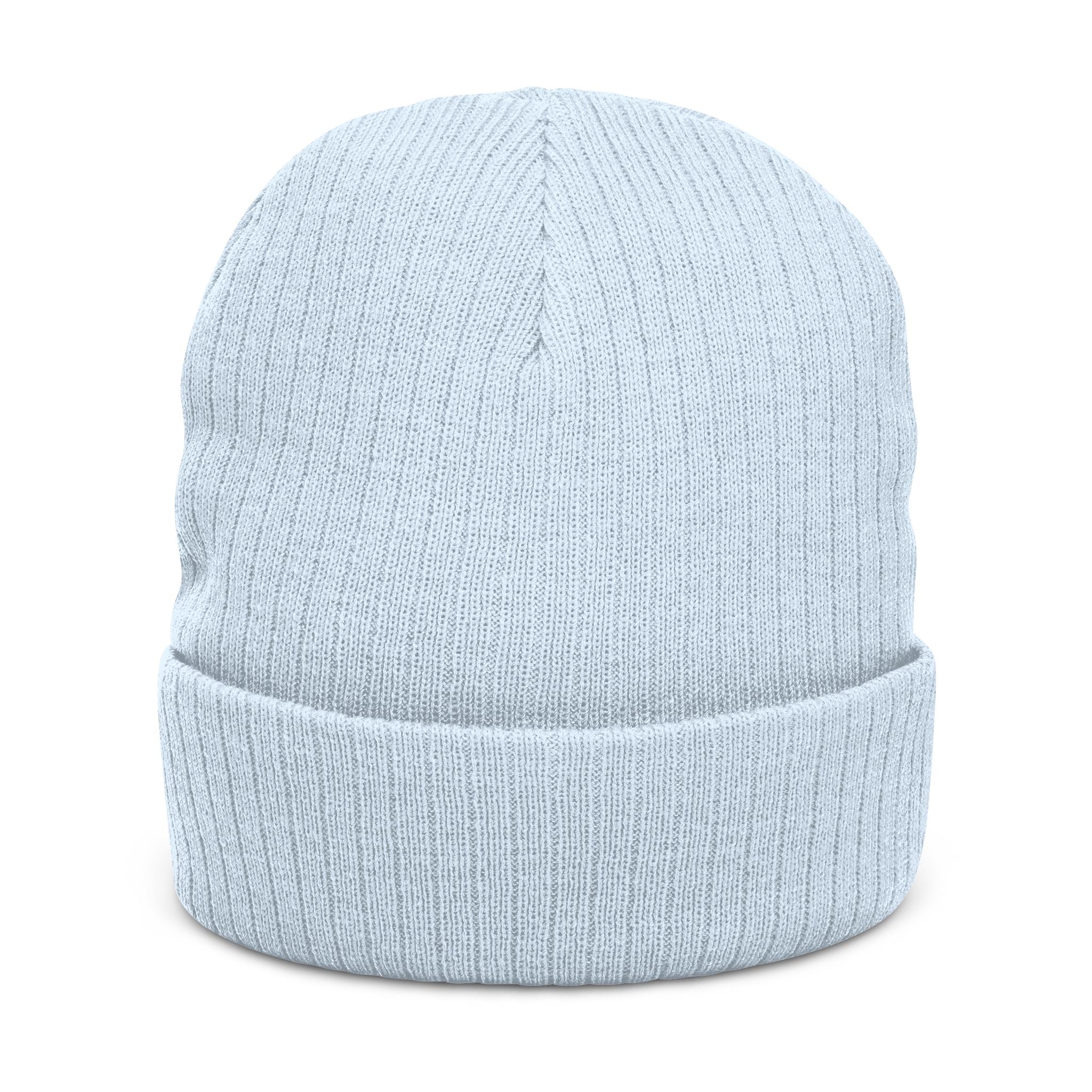 Knit Beanie - "NORTHWELL" Embroidered