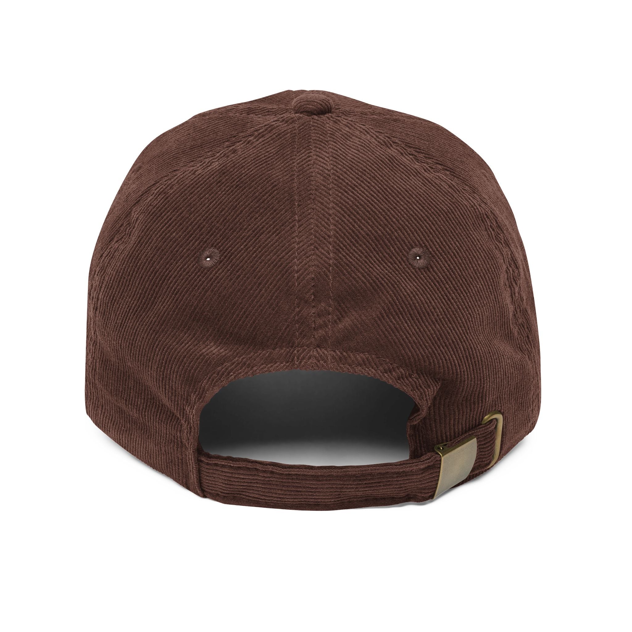 Vintage Corduroy Cap - "NORTHWELL" Embroidered Hat