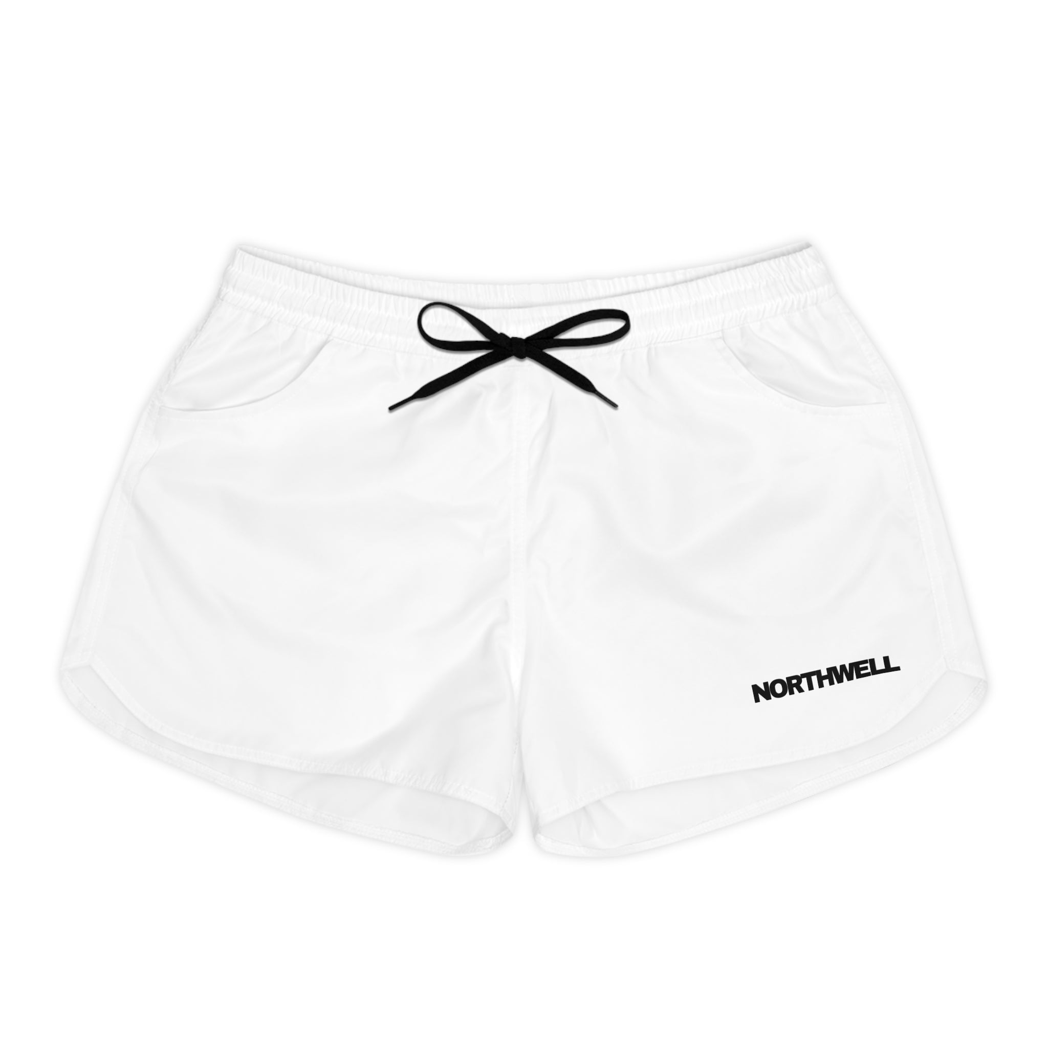 Lightweight Women's Casual Shorts - White